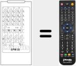 Comandament a dist&agrave;ncia substitut de EPM 32