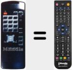 Comandament a dist&agrave;ncia substitut de EX-300