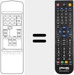 Comandament a dist&agrave;ncia substitut de G1