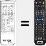 Comandament a dist&agrave;ncia substitut de HQS-200