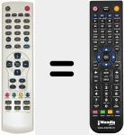 Comandament a dist&agrave;ncia substitut de HVP-10