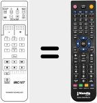 Comandament a distància substitut de IMC 10 T