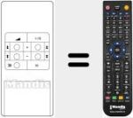 Comandament a dist&agrave;ncia substitut de INFRACONTROL