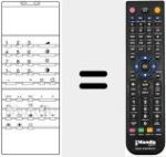 Comandament a dist&agrave;ncia substitut de 30 M