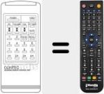 Comandament a dist&agrave;ncia substitut de INFRARED REMOTE CONT