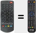 Comandament a dist&agrave;ncia substitut de IR 1770 TNT