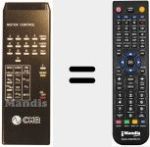 Comandament a dist&agrave;ncia substitut de IR 7191 A