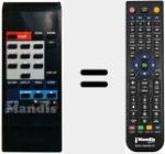 Comandament a dist&agrave;ncia substitut de J 9902