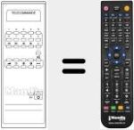 Comandament a dist&agrave;ncia substitut de LME MONO
