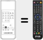 Comandament a dist&agrave;ncia substitut de LOGICOMPUTER