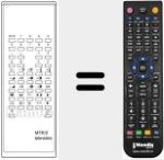 Comandament a dist&agrave;ncia substitut de MTR 2