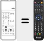 Comandament a distància substitut de PS 40F