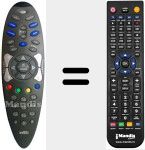 Comandament a dist&agrave;ncia substitut de RC-0198