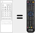 Comandament a dist&agrave;ncia substitut de CB 515