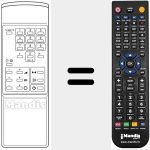 Comandament a dist&agrave;ncia substitut de RC 322