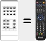 Comandament a distància substitut de RC 4-12 FACH