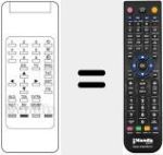 Comandament a distància substitut de RC 511