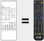 Comandament a dist&agrave;ncia substitut de RC 5352