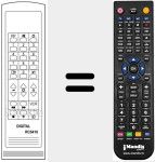 Comandament a distància substitut de RC 5410