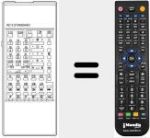 Comandament a distància substitut de RC 5 STANDARD