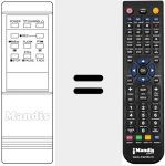 Comandament a dist&agrave;ncia substitut de RC 68