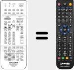 Comandament a dist&agrave;ncia substitut de RC 9800