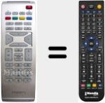 Comandament a dist&agrave;ncia substitut de RCFE 05 ZAU-00