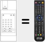 Comandament a dist&agrave;ncia substitut de RCS 6292.1