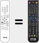 Comandament a dist&agrave;ncia substitut de RCS 701