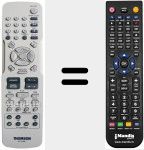 Comandament a dist&agrave;ncia substitut de RCT 192 DB 1