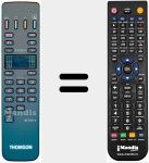 Comandament a dist&agrave;ncia substitut de RCT 3016