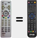 Comandament a dist&agrave;ncia substitut de RCT 311 DA1