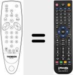 Comandament a dist&agrave;ncia substitut de RCT 312