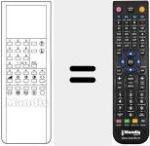 Comandament a dist&agrave;ncia substitut de 39 CANAUX