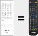Comandament a dist&agrave;ncia substitut de RM-383