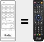 Comandament a dist&agrave;ncia substitut de RV 18B