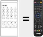 Comandament a dist&agrave;ncia substitut de PL 200