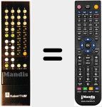 Comandament a dist&agrave;ncia substitut de SAHT 2000