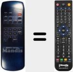 Comandament a dist&agrave;ncia substitut de SB-2001