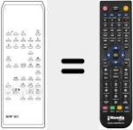 Comandament a distància substitut de SHP 101