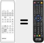 Comandament a distància substitut de SHP 501