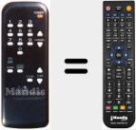 Comandament a dist&agrave;ncia substitut de SPP-250