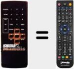 Comandament a dist&agrave;ncia substitut de SR 5700