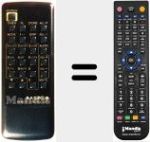 Comandament a dist&agrave;ncia substitut de ST 8