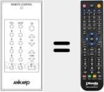 Comandament a distància substitut de STR 550