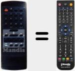 Comandament a dist&agrave;ncia substitut de IRC 200