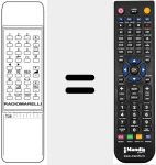 Comandament a dist&agrave;ncia substitut de T 30