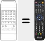 Comandament a dist&agrave;ncia substitut de TP 819 C / N