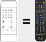 Comandament a dist&agrave;ncia substitut de T 848