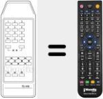 Comandament a dist&agrave;ncia substitut de TC 115